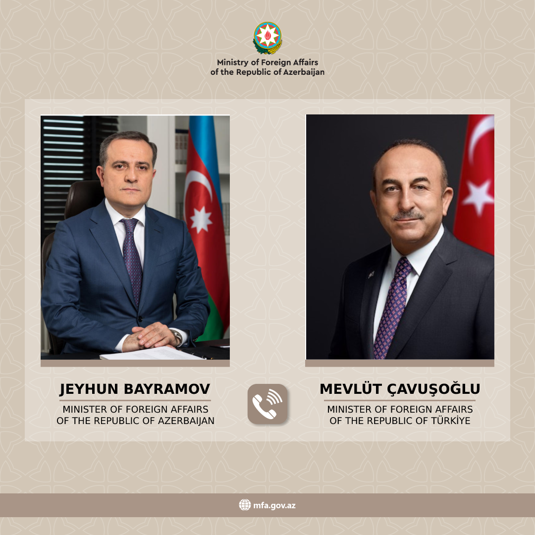 Azerbaijani & Turkiye foreign ministers discuss aftermaths of latest quake, reconstruction efforts