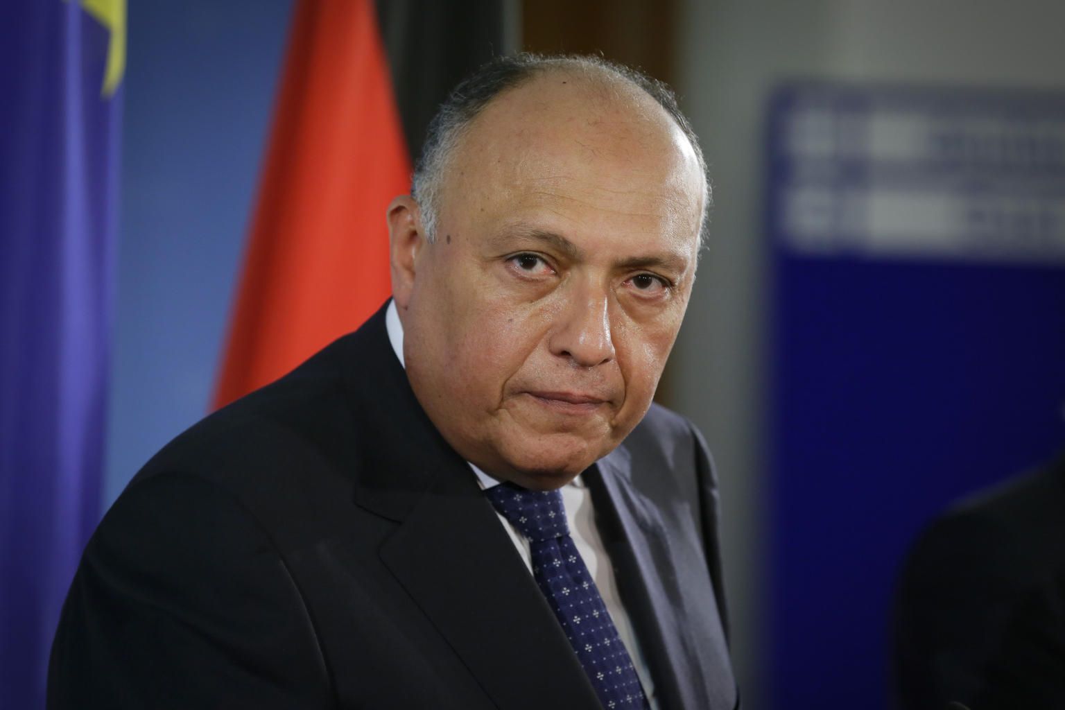 In rare visit, Egyptian FM voices solidarity with quake-hit Türkiye