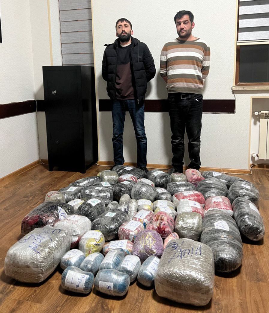 Azerbaijan prevents another drug smuggling from Iran [PHOTOS]