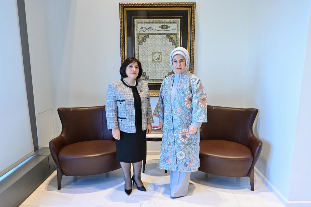 Azerbaijani Parliamentary Speaker, Turkiye's First Lady mull relations ...