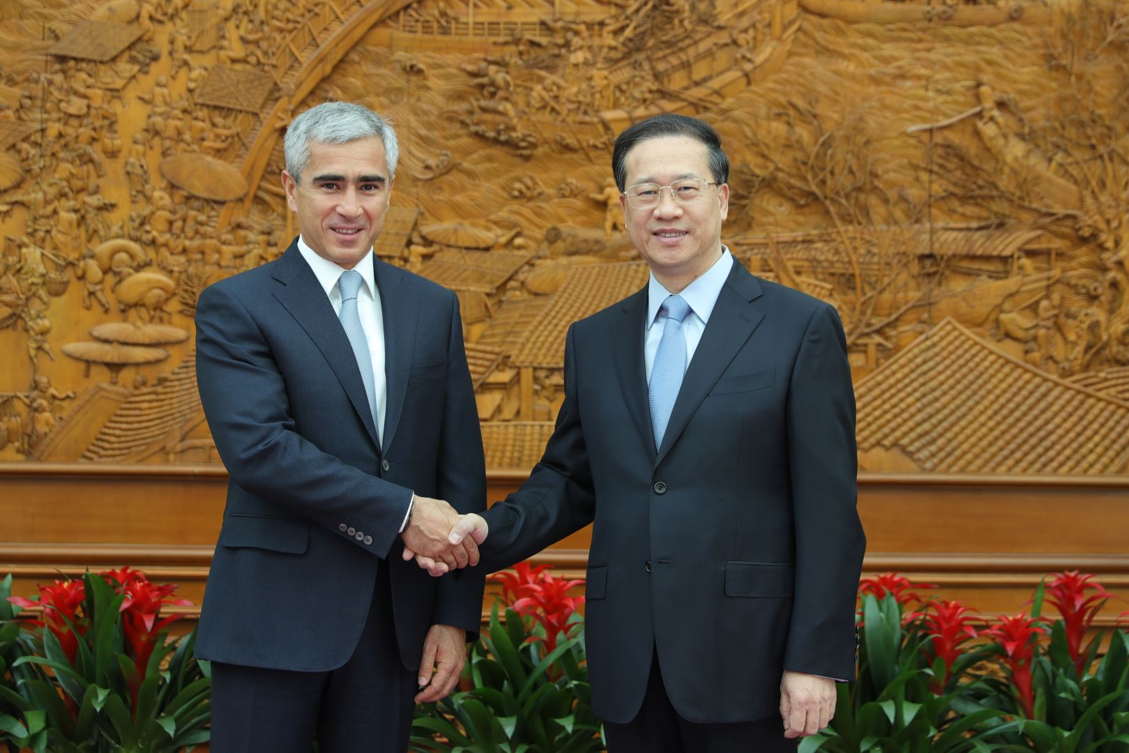 Aide to Azerbaijani President meets with Chinese Deputy Foreign Minister Ma Zhaoxu