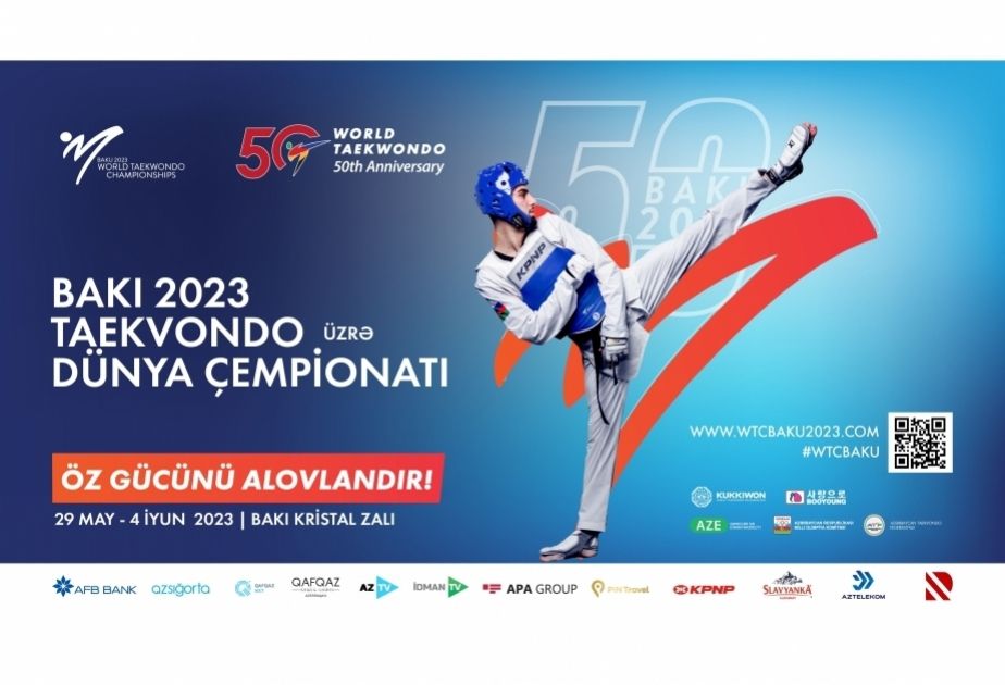26th Taekwondo World Championship to start in Baku