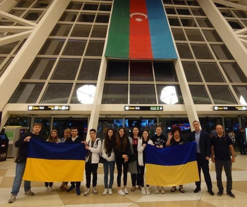 Students of school named after academician Zarifa Aliyeva in Irpen visit Azerbaijan [PHOTOS]