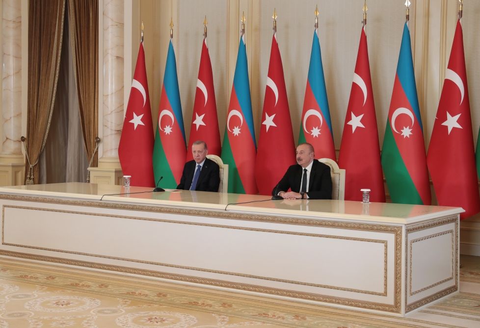 Azerbaijani, Turkish Presidents make press statements [UPDATE]