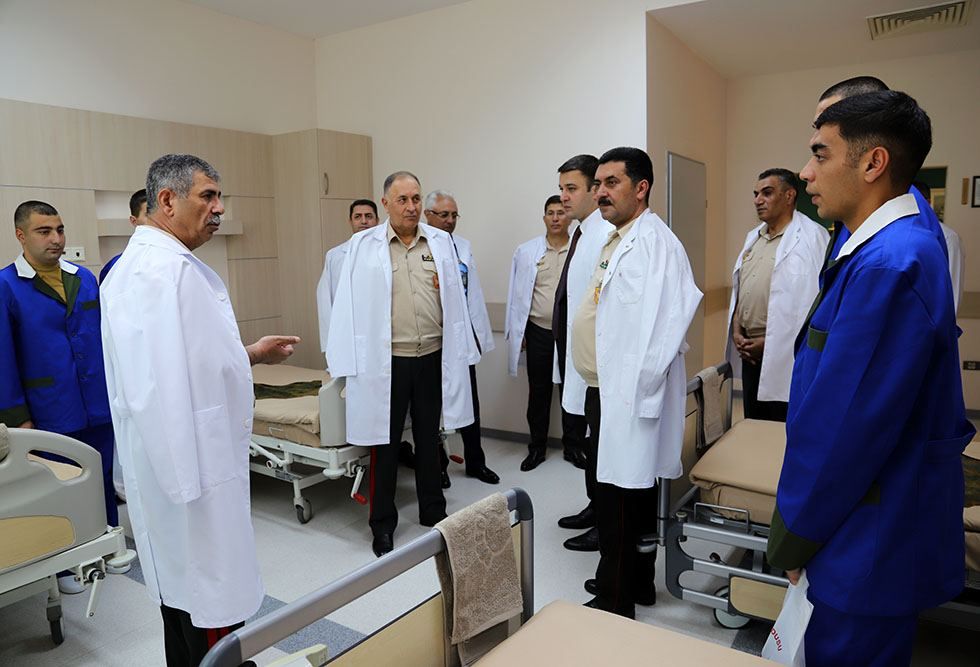 Minister of Defense of Azerbaijan visits Main Clinical Hospital of ...