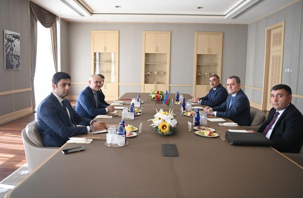 Azerbaijani FM informs Turkish President's chief advisor about Armenian military and political provocations [PHOTOS]