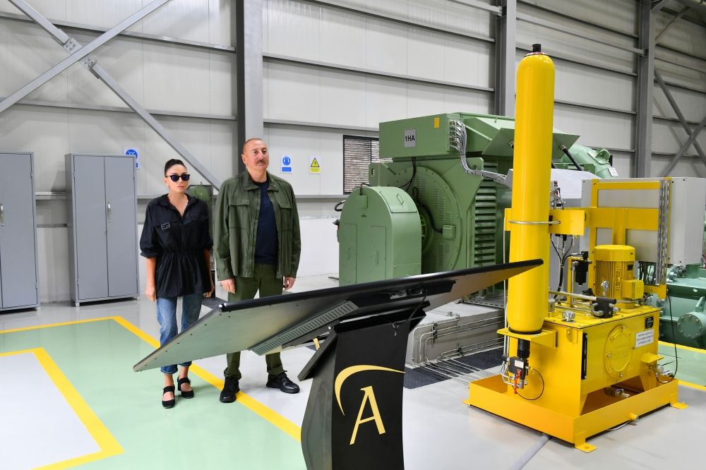 Azerbaijani President and First Lady attended opening of Soyugbulag small hydroelectric power station during visit in Kalbajar [PHOTOS/VİDEO]