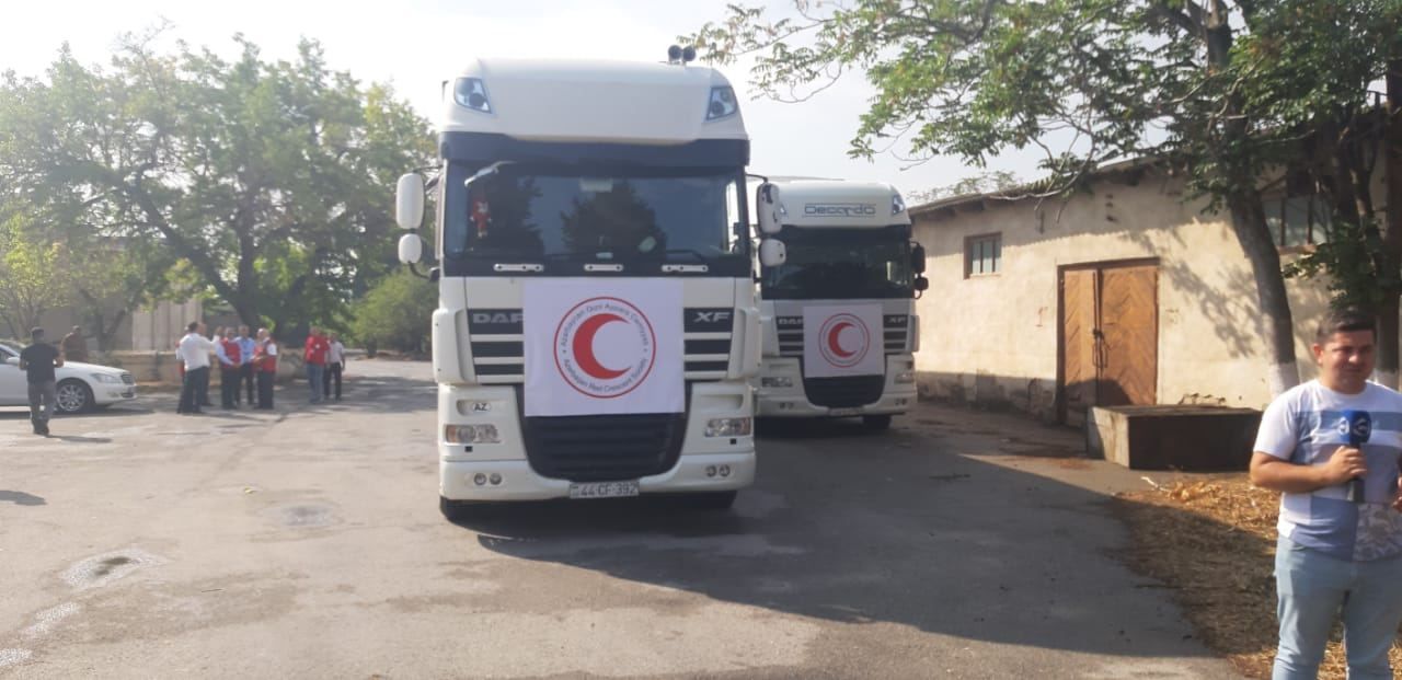 Azerbaijan Red Crescent Society sends humanitarian aid to Armenian minority in Garabagh [PHOTOS]