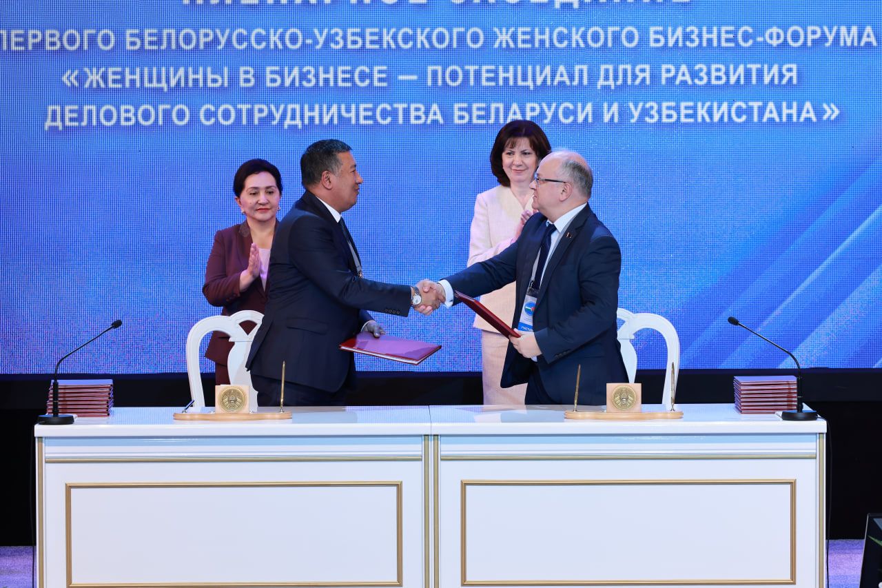 Uzbek-Belarusian entrepreneurs sign contracts worth $92 million