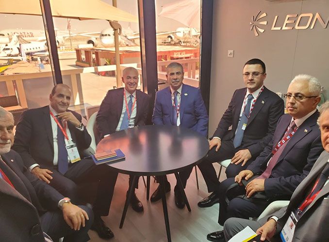 Azerbaijan Defense Ministry’s leadership gets acquainted with products of Leonardo company