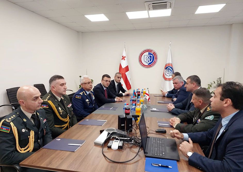 Azerbaijan Defense Ministry’s leadership continues working visit to Georgia