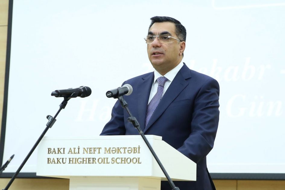 Baku Higher Oil School marks Day of Solidarity of World Azerbaijanis & New Year [PHOTOS]