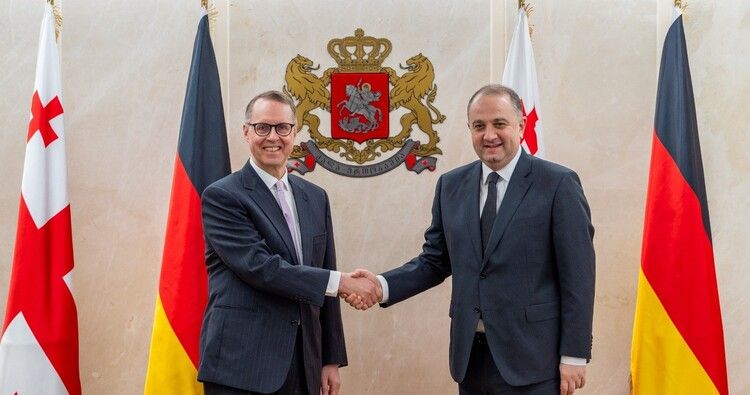 Georgian Defence Minister, German Ambassador discuss cooperation