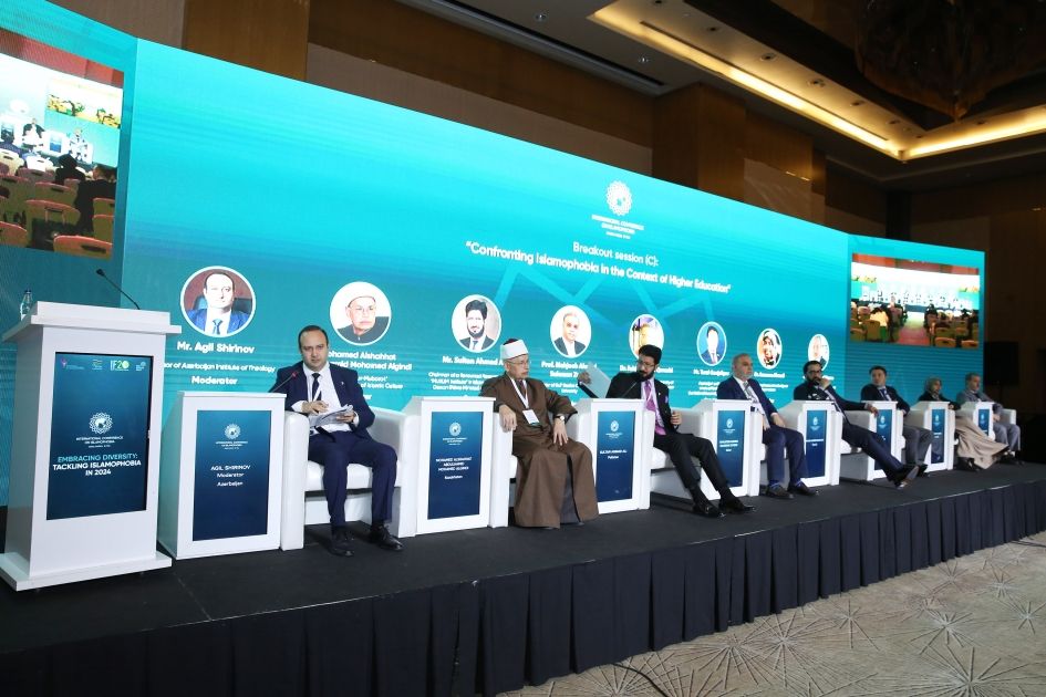 First day of international conference on combating Islamophobia ends in Baku [PHOTOS]