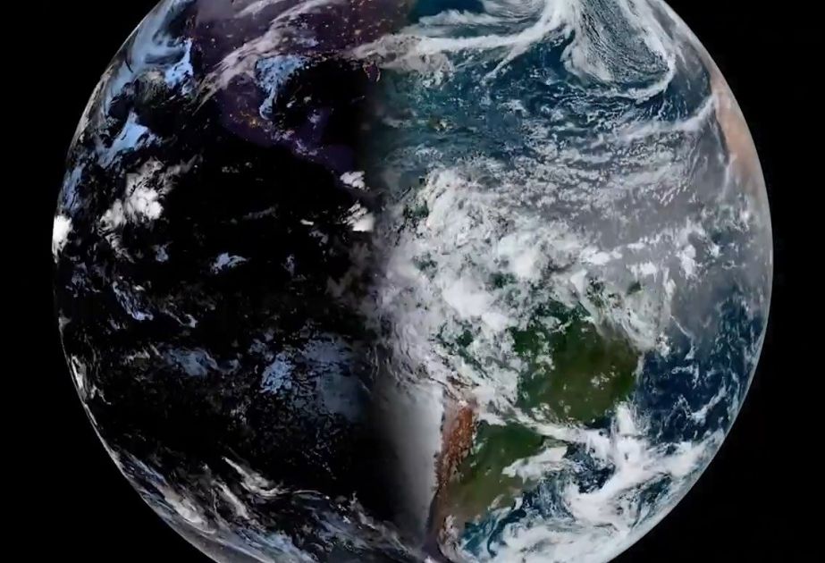NOAA satellite captures spectacular picture of changing seasons on earth