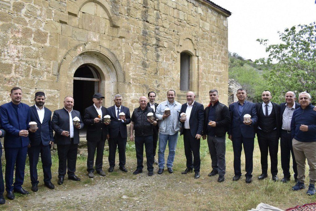 Reps of religious denominations visit Albanian temples in Azerbaijan's Sugovushan, Talish