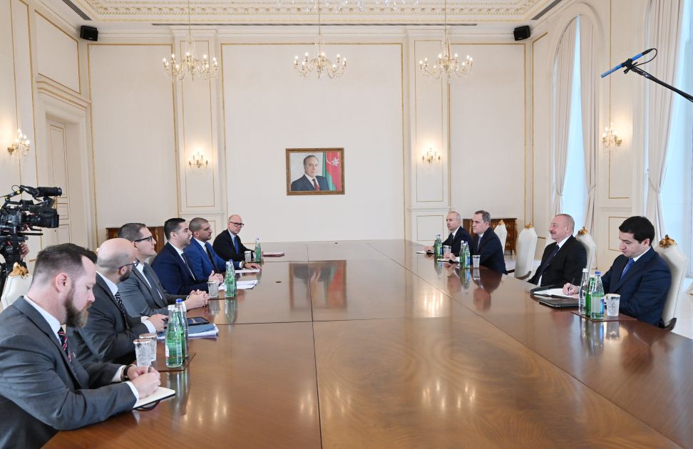 President Ilham Aliyev receives OSCE delegation led by its Chair-in-Office [PHOTOS/VIDEO]