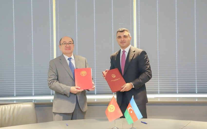 Azerbaijan & Kyrgyzstan central banks sign memorandum