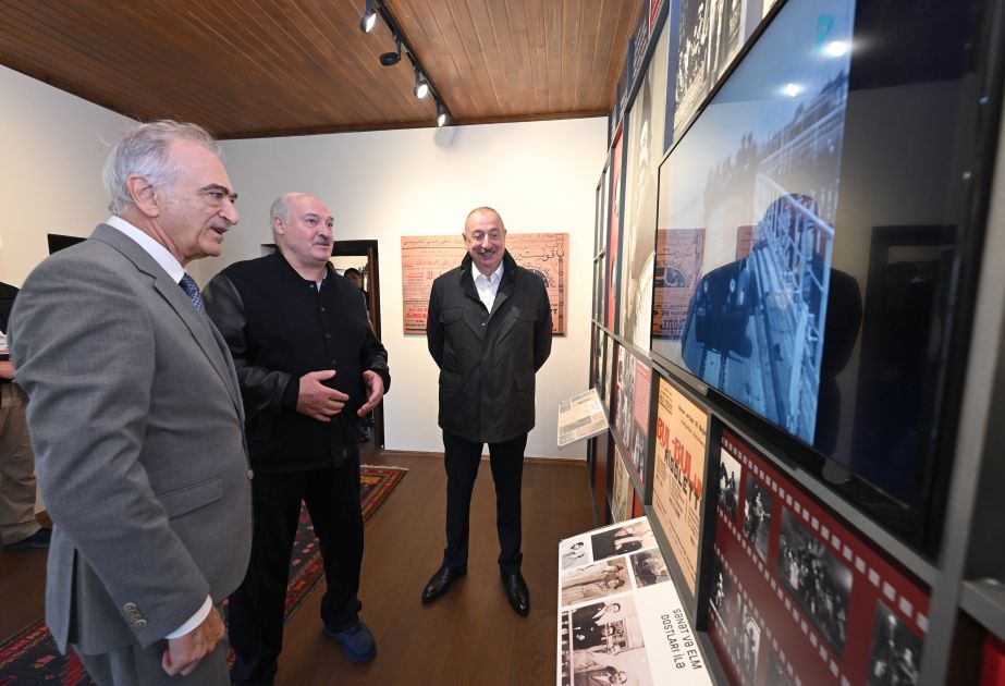 Presidents of Azerbaijan and Belarus visit Bulbul House-Museum in Shusha [PHOTOS]
