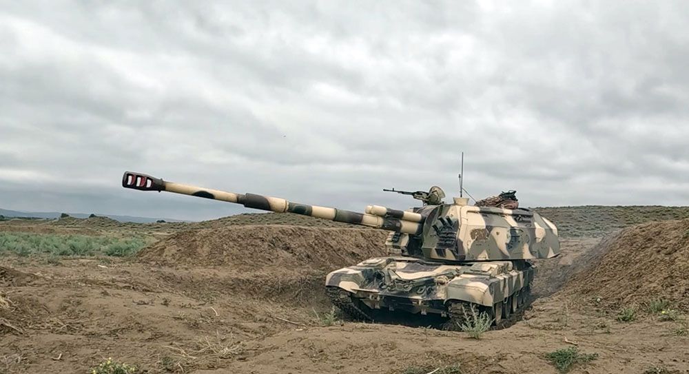 Azerbaijan's Artillery units hold live-fire tactical exercise [VIDEO]