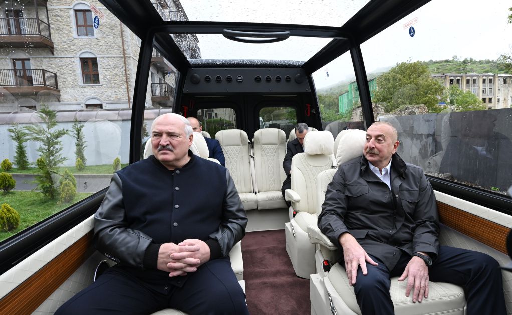 President Ilham Aliyev and President Aleksandr Lukashenko visited Shusha city [PHOTOS] [VIDEO]