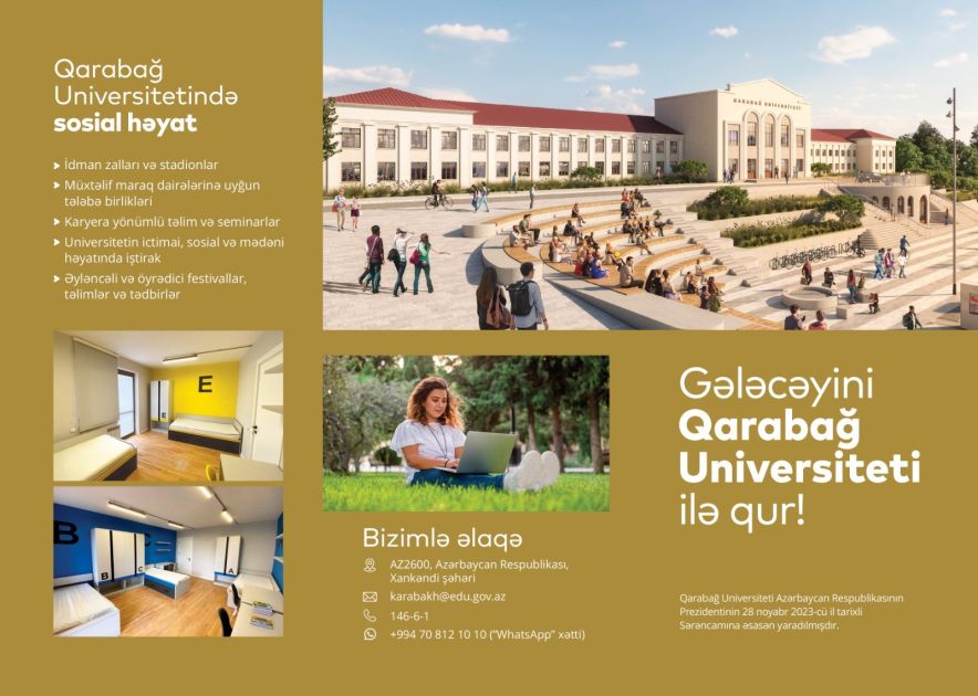 Booklet highlighting Garabagh University to be issued [PHOTOS]