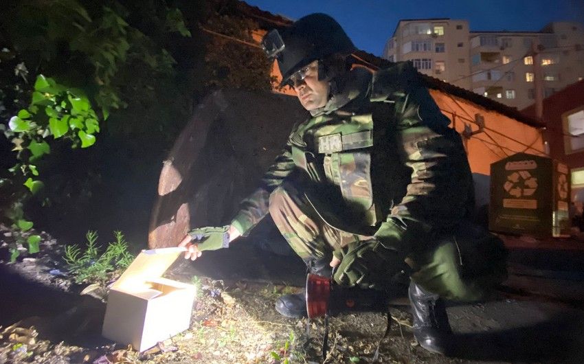 F-1 hand grenade discovered in Azerbaijan's Sumgait