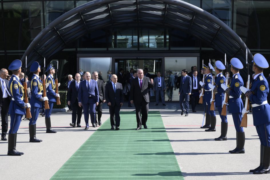 President of Tajikistan Emomali Rahmon concludes his state visit to Azerbaijan [PHOTOS]