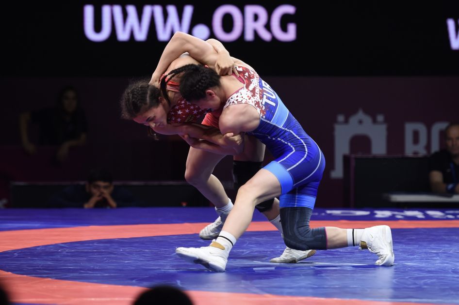 Azerbaijani wrestler crowned European champion in Baku