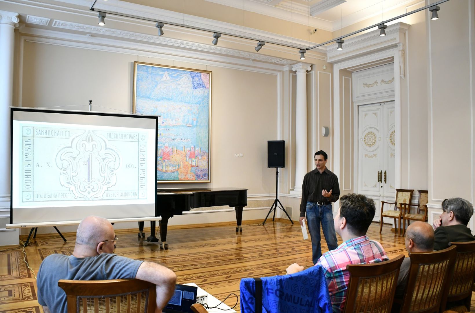 National Art Museum holds lecture on history of Azerbaijani banknotes [PHOTOS]