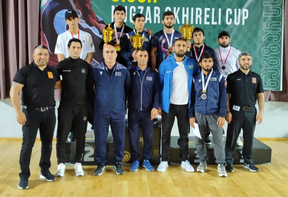 Azerbaijani U20 freestyle wrestlers earn seven medals at Skhireli Cup 2024