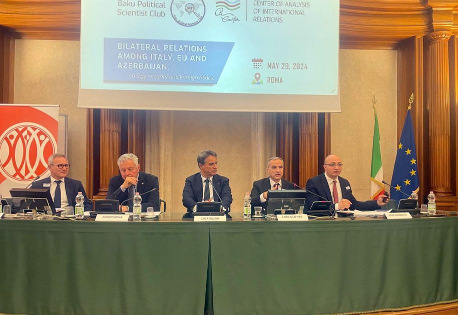 Italy-EU-Azerbaijan relations in focus as Rome hosts key event