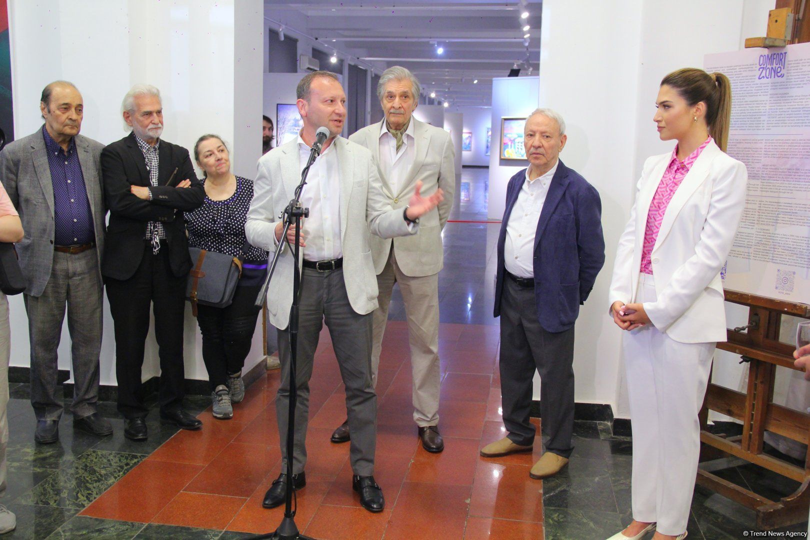Ulviyya Akhundova's exhibition "Comfort Zone" opens in Baku [PHOTOS]