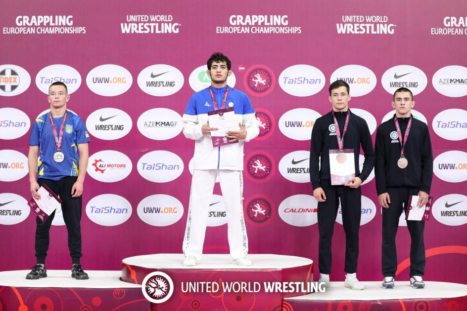 National wrestlers capture medals at European Grappling Championship [PHOTOS]