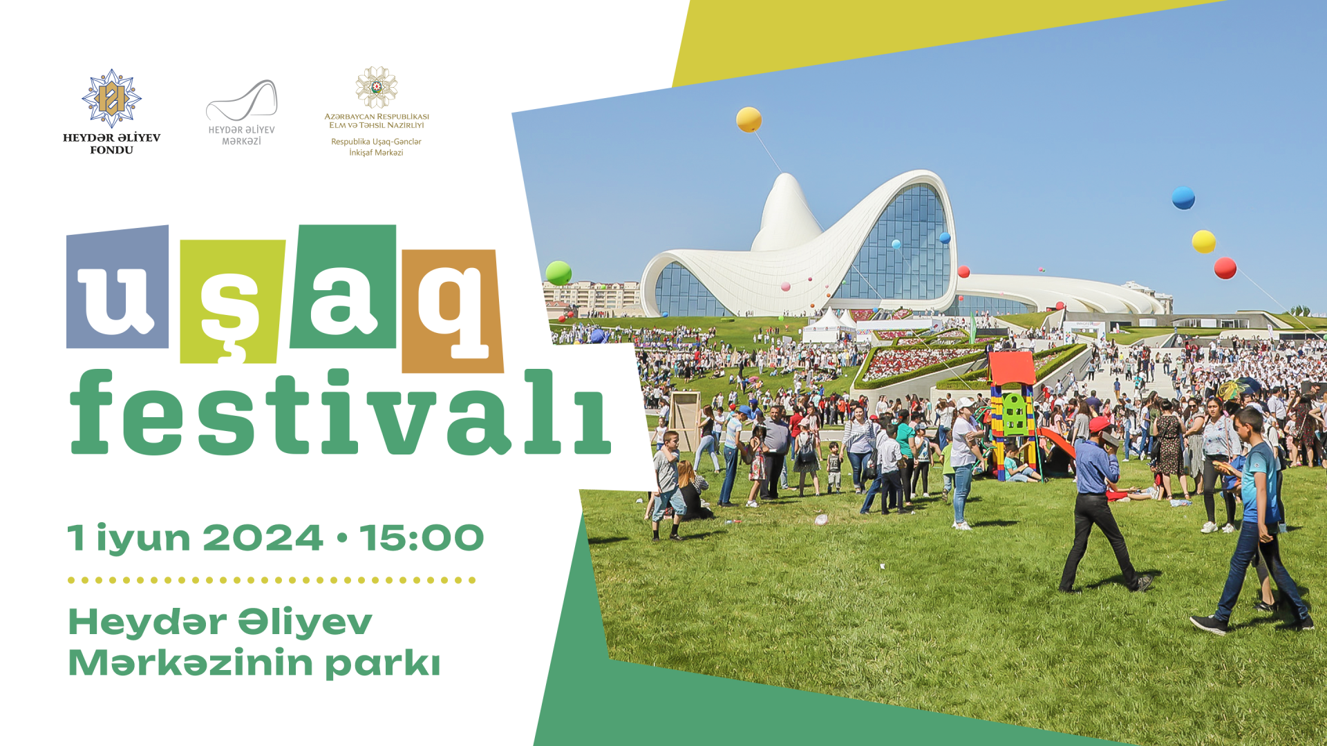Children's festival to be organized in park of Heydar Aliyev Centre