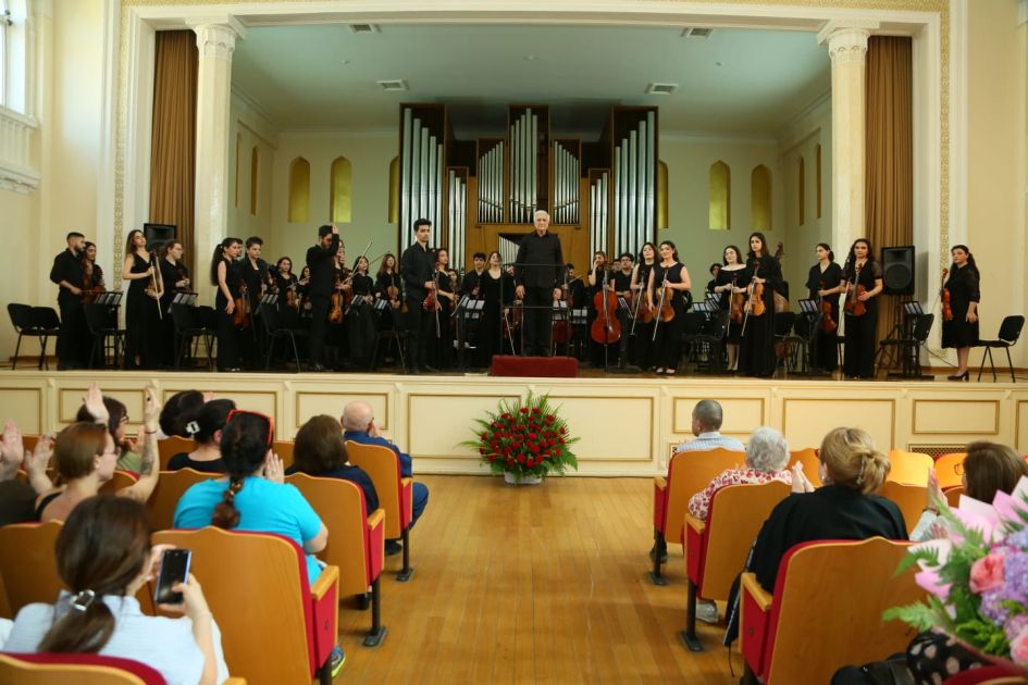 Symphony Orchestra shines at Baku Music Academy [PHOTOS]