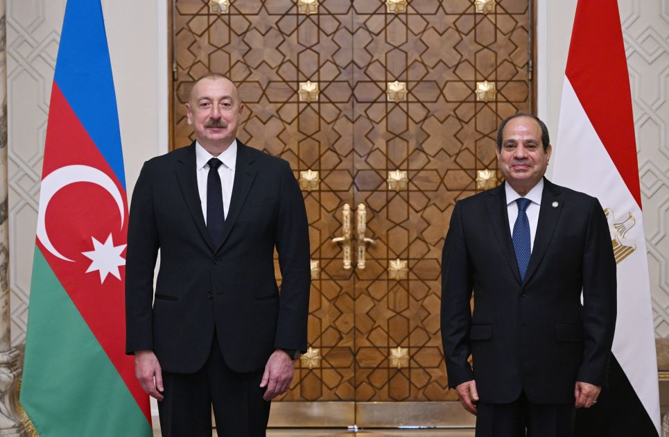 Azerbaijan, Egypt sign documents [PHOTOS] [VIDEO]