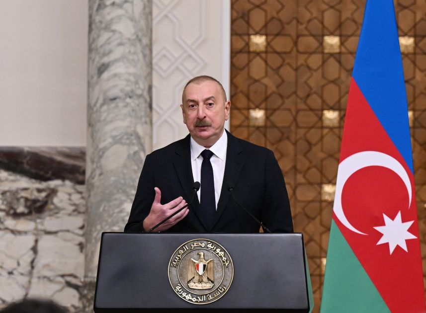 President: Azerbaijan and Egypt actively work within international organizations