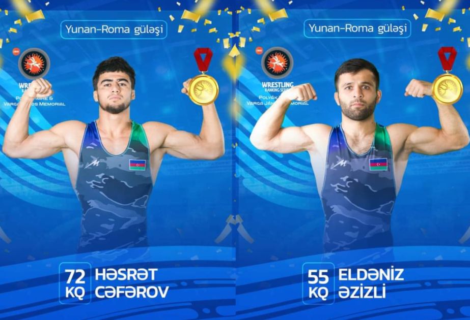 Greco-Roman wrestlers claim gold medals
