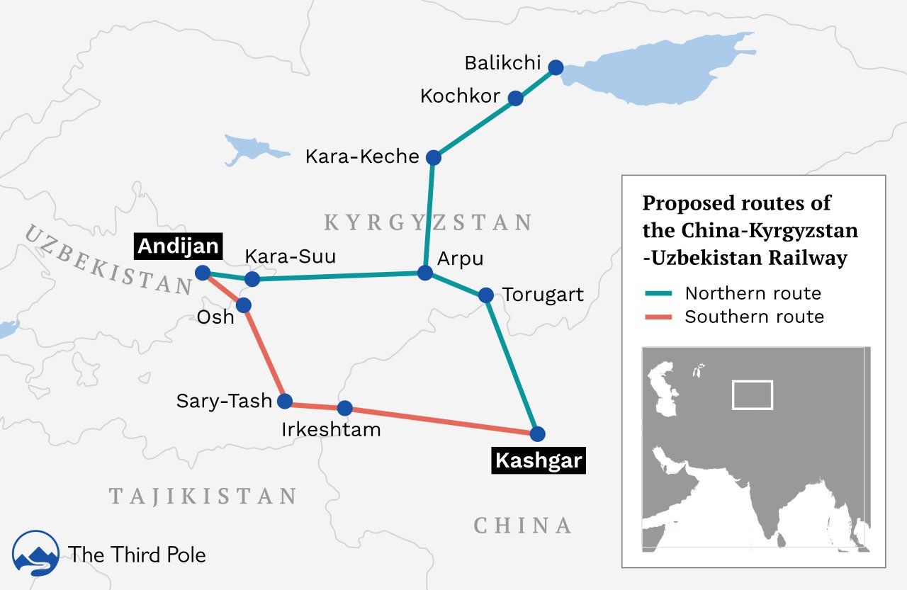 Road Map for construction of China –Kyrgyzstan–Uzbekistan railway signed