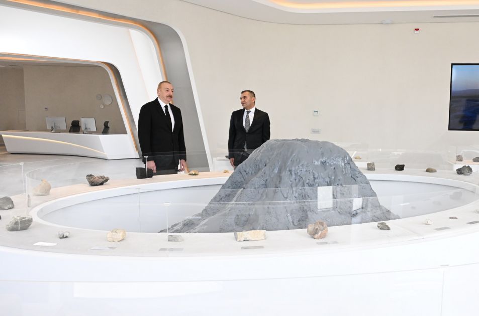 President Ilham Aliyev attends inauguration of Mud Volcanoes Tourism Complex [PHOTOS/VIDEO]