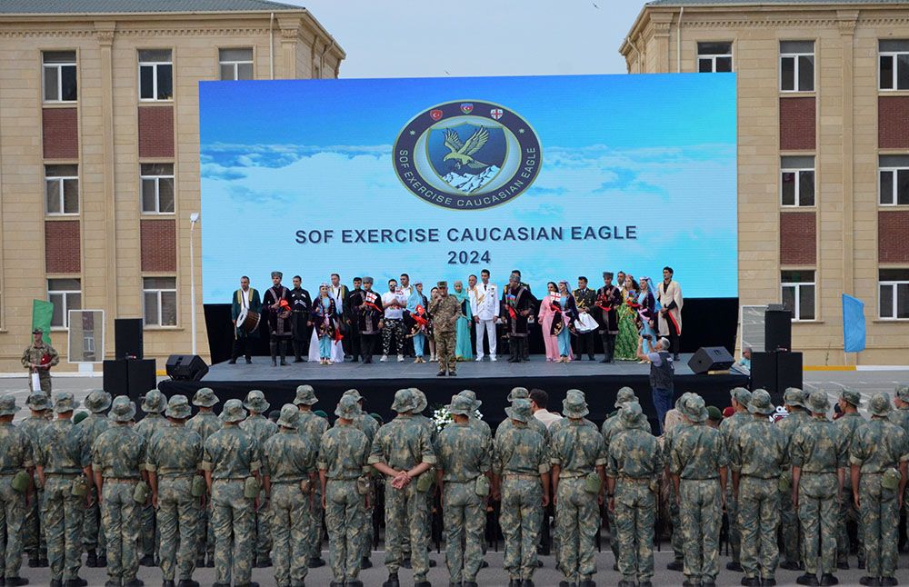 Caucasian Eagle - 2024 exercise holds solemn closing ceremony [PHOTOS/VIDEO]