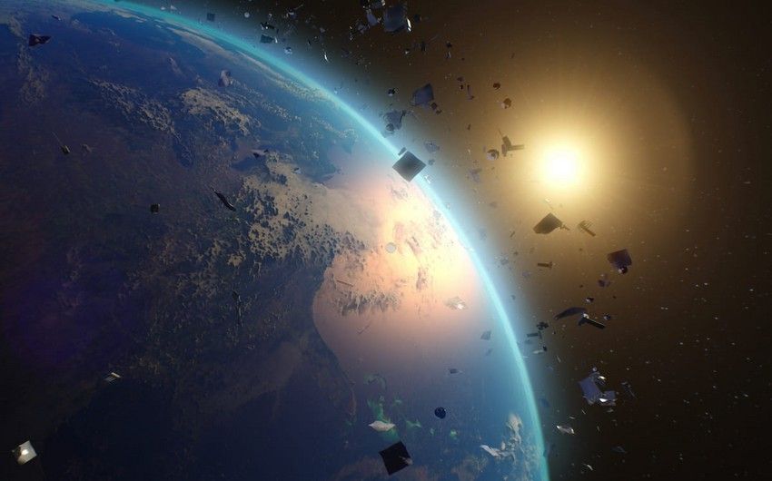 Space debris can destroy the Earth's ozone layer