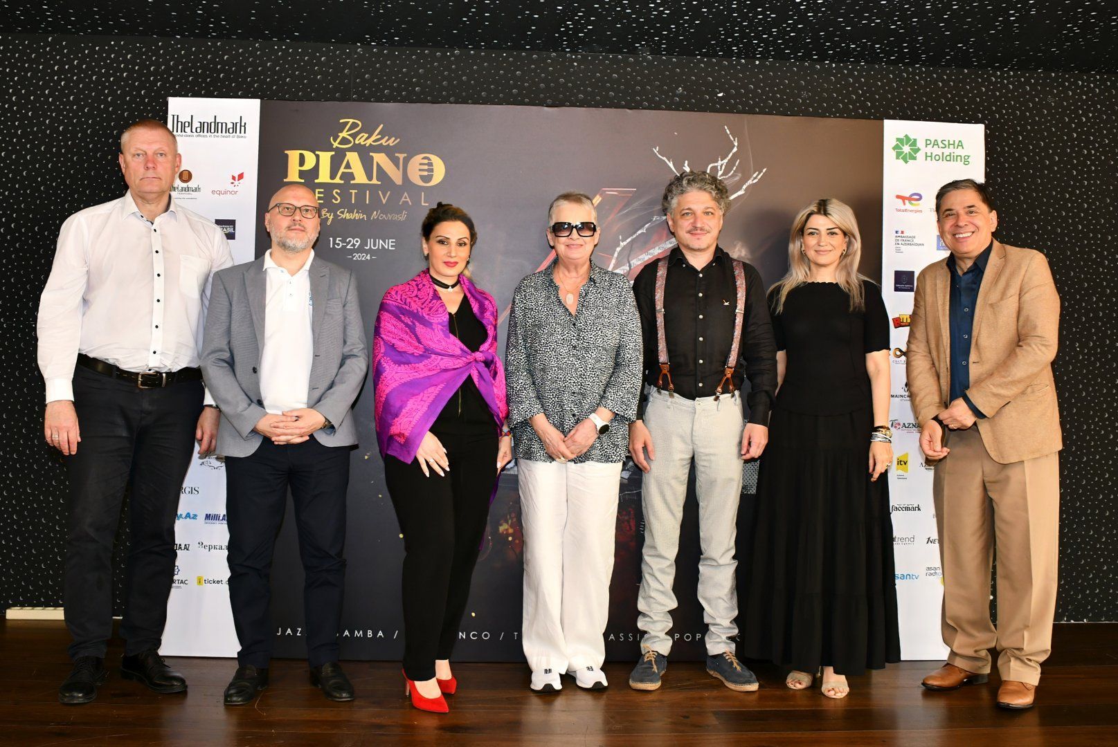 Press conference of third Int'l Baku Piano Festival organized at Landmark Baku [PHOTOS]
