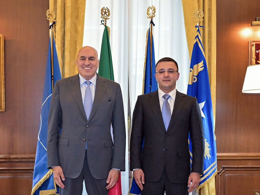 Azerbaijan's Deputy Minister of Defence visits Italy