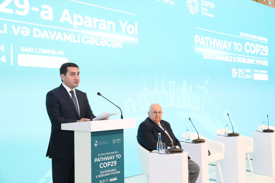 Azerbaijan leads global climate action at COP29: President's call for innovation and cooperation