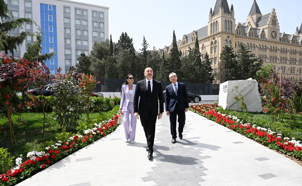 President Ilham Aliyev and First Lady Mehriban Aliyeva participate in opening of new building of Institute of Botany in Baku and reviewed developments at Botanical Garden [PHOTOS/VIDEO]