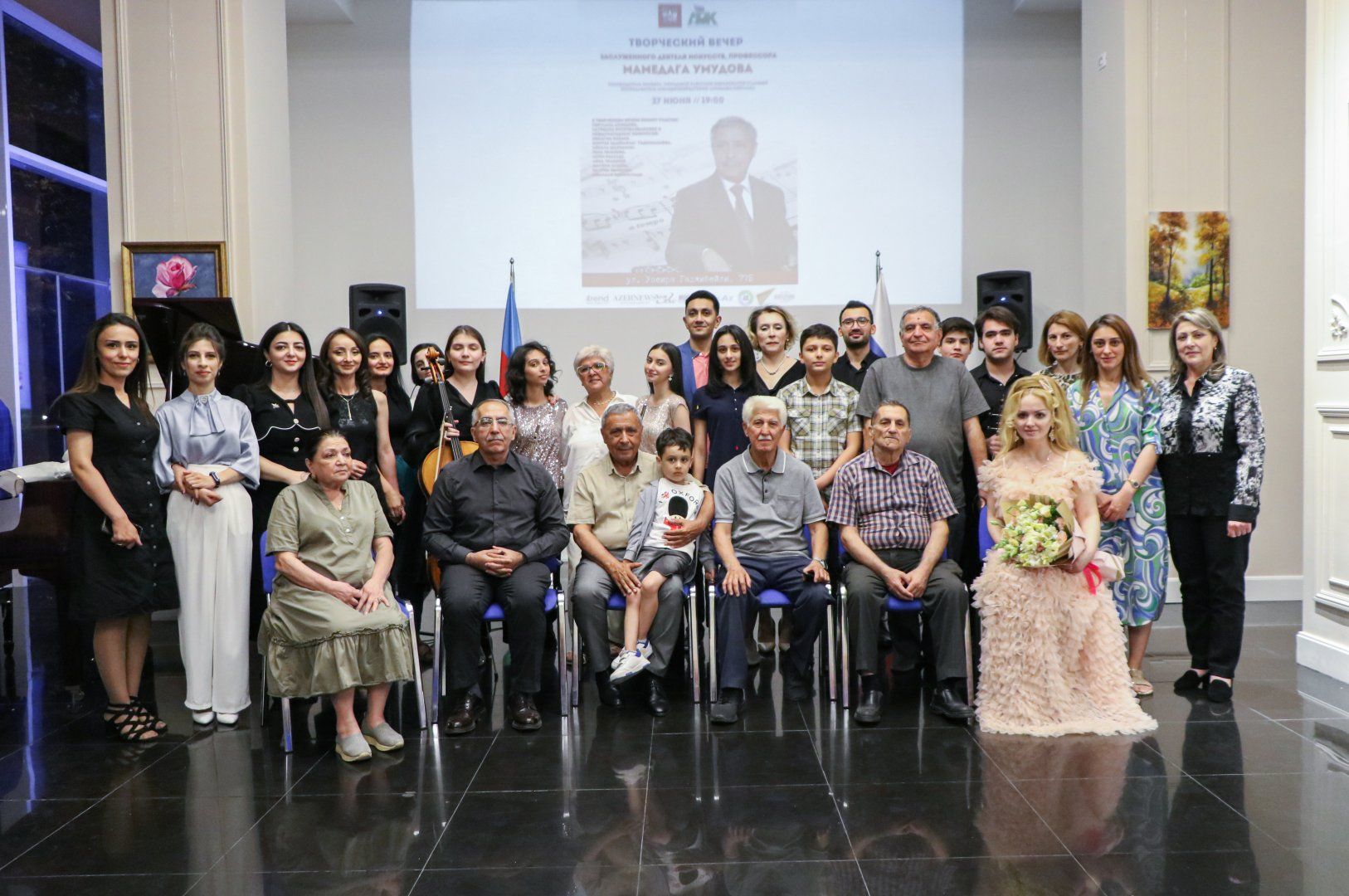 Baku hosts creative evening of Honored Artist Mammadagha Umudov [PHOTOS]