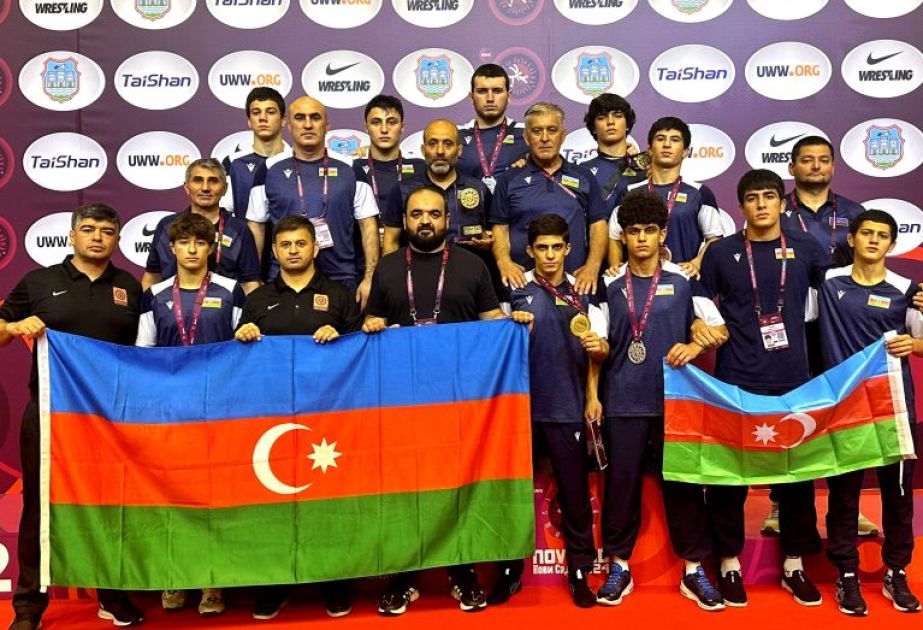Freestyle wrestling team ranks first at U-17 European Championships