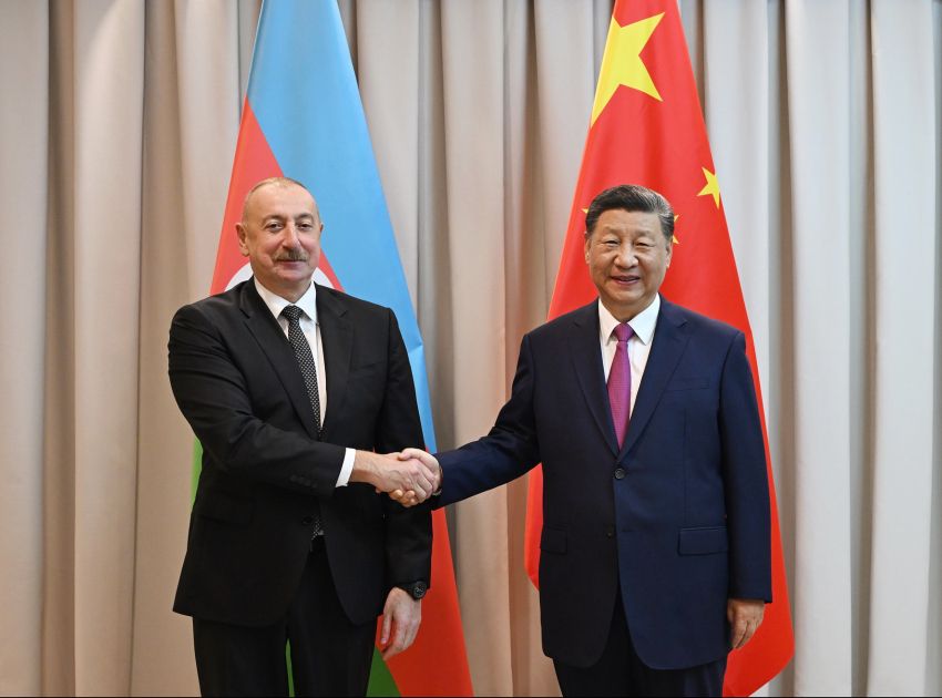 President Ilham Aliyev’s meeting with President of People's Republic of China Xi Jinping starts in Astana [PHOTOS/VIDEO]